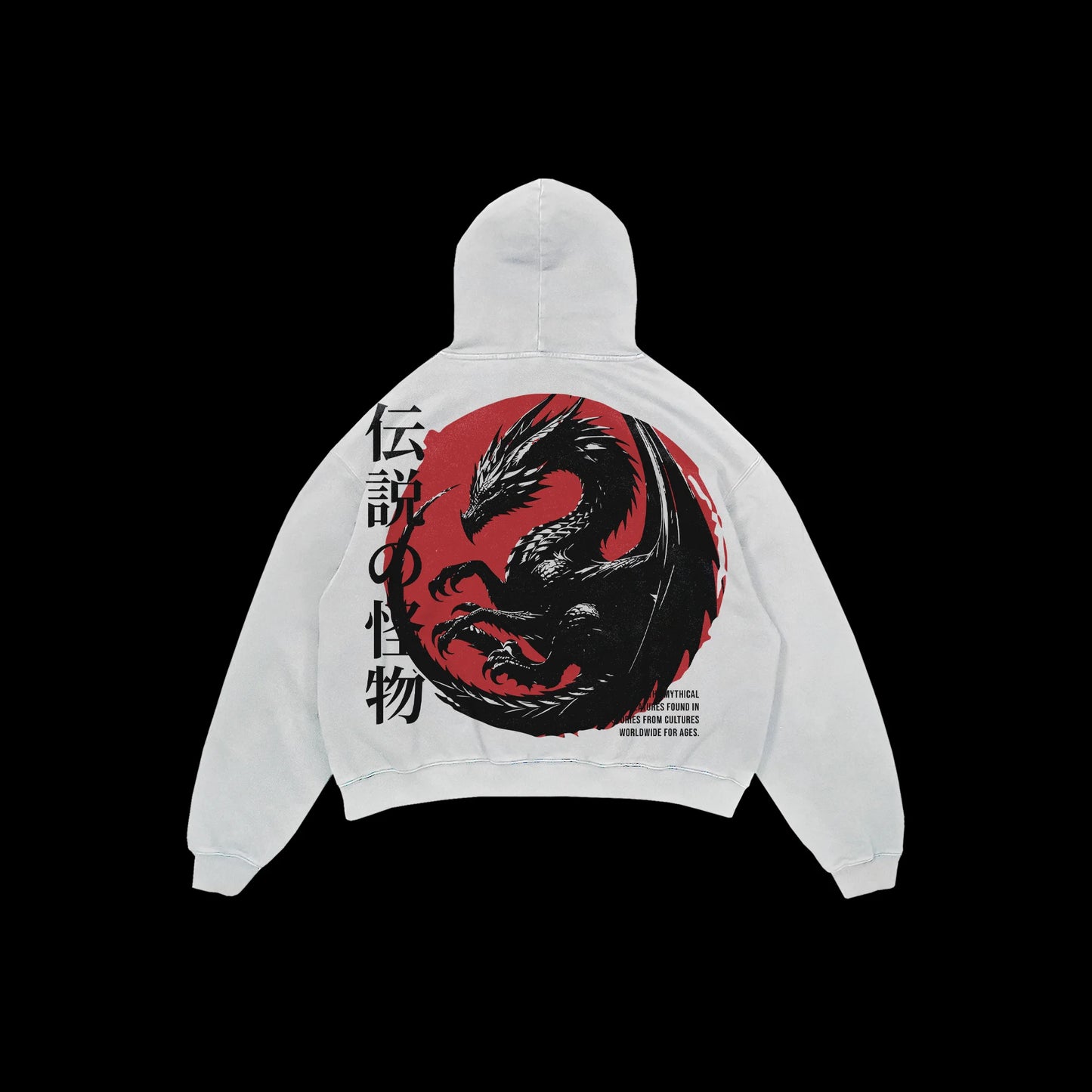 MYTHIC ASCENSION DRAGON HOODIE | Premium Japanese Streetwear - Collector's Edition