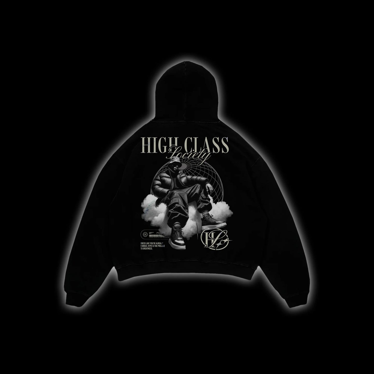 HIGH CLASS SOCIETY HOODIE | Ultra-Premium Streetwear Icon - Exclusive Release