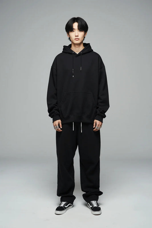 DEVECI ROMANCE HOODIE | Enigmatic Rose Heavyweight Streetwear - Artisan Collection