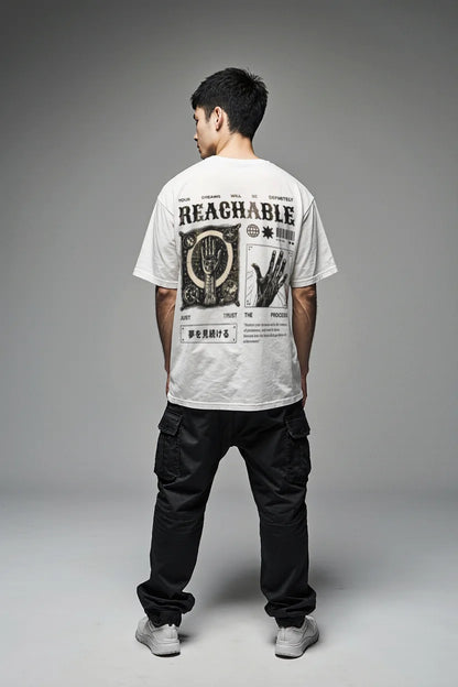 REACHABLE DREAMS Oversized Tee - Trust The Process