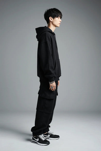 NATURE'S ECHO OVERSIZED HOODIE | Essential Heavyweight Cotton - Purity Collection